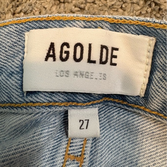 AGOLDE button fly jeans size 27 - Picture 9 of 11